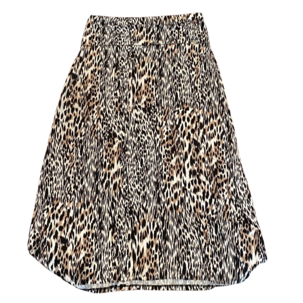 Cheetah print Calvin Klein maxi skirt size XL